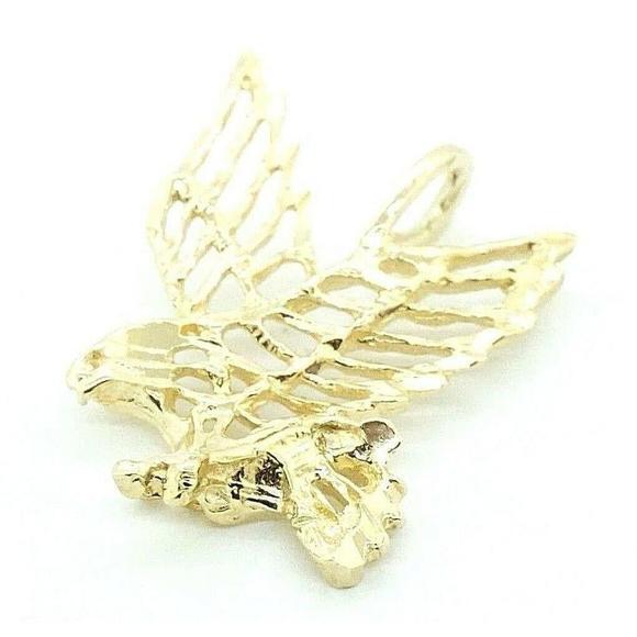 14k Estate Yellow Gold Men's Pendant Charm - Vintage Style - Appraised at $400